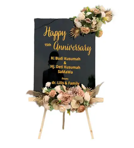 Papan Bunga Akrilik Kapalo Koto Ampangan
